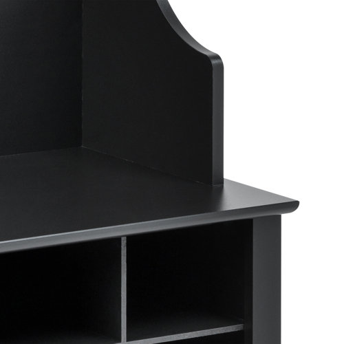 Charlton Home® Flatiron Hall Tree 38'' Wide with Bench and Shoe Storage